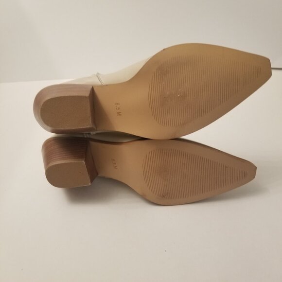 Coconuts By Matisse Arial Ivory Ankle Boots  size 8.5 - Picture 6 of 6